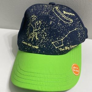 NWT Gymboree Navy and Green Baseball Cap - Size Medium